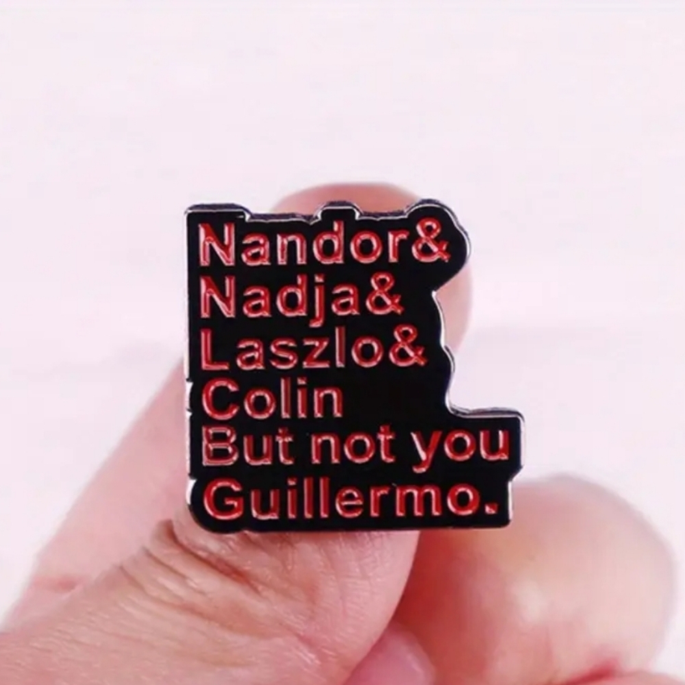 What We Do In The Shadows Enamel Pin FX TV show